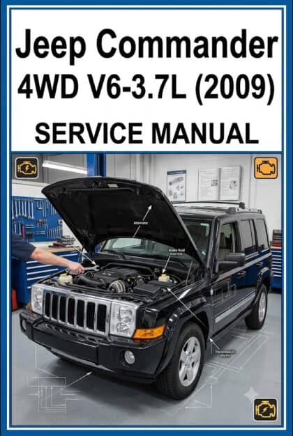 MANUAL DE SERVIÇO - Jeep Commander 4WD V6-3.7L (2009)