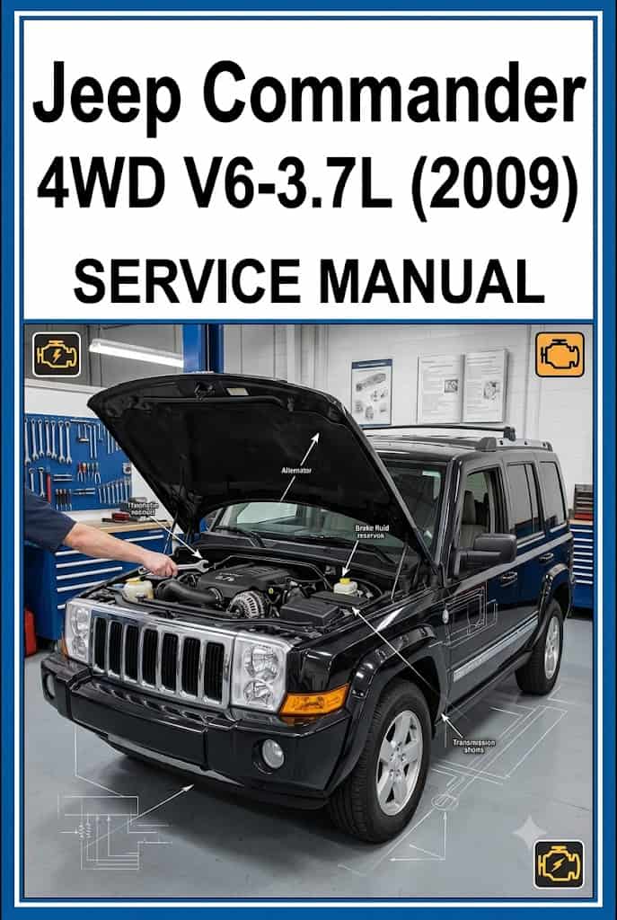 MANUAL DE SERVIÇO - Jeep Commander 4WD V6-3.7L (2009)