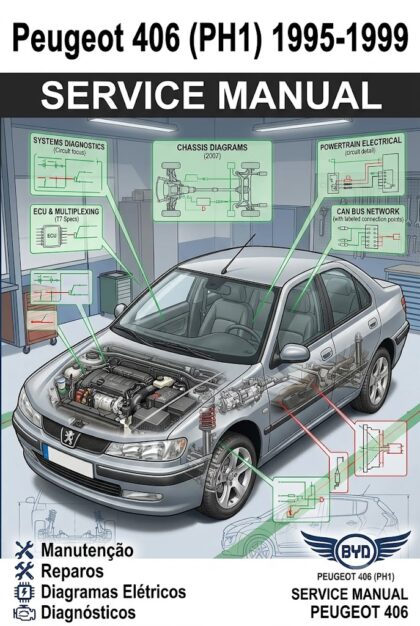 MANUAL DE SERVIÇO - Peugeot 406 (PH1) 1995-1999