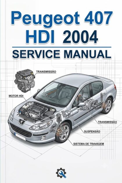 MANUAL DE SERVIÇO - Peugeot 407 HDI 2004