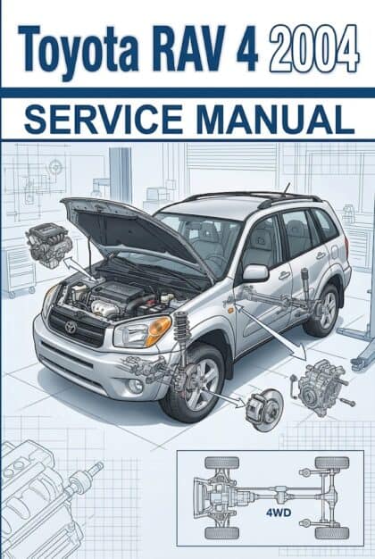 MANUAL DE SERVIÇO - Toyota RAV 4 2004