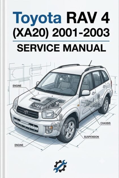 MANUAL DE SERVIÇO - Toyota RAV 4 (XA20) 2001-2003