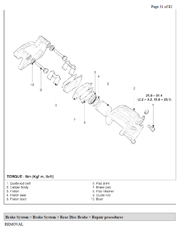 MANUAL DE SERVIÇO - Hyundai Santa Fé (CM) 2.7L DOHC 2007 - Imagem 3
