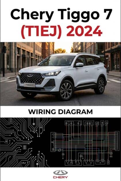DIAGRAMA ELÉTRICO - Chery Tiggo 7 (T1EJ) 2024