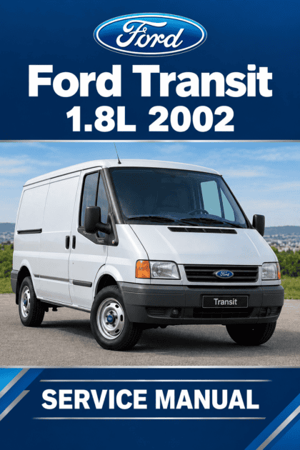 MANUAL DE SERVIÇO - Ford Transit 1.8L 2002