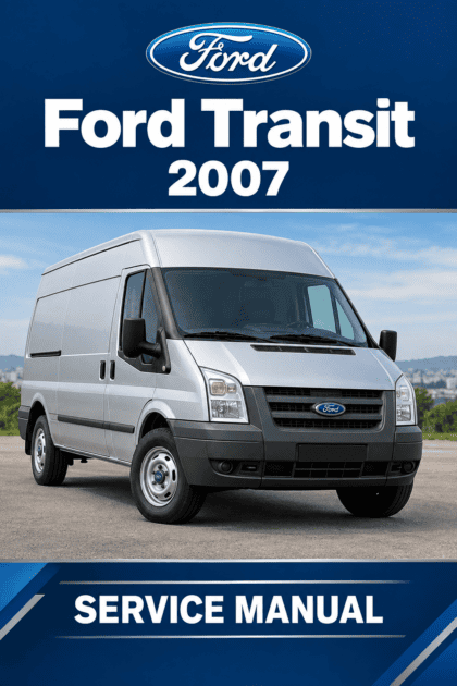 MANUAL DE SERVIÇO - Ford Transit 2007