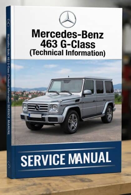 MANUAL DE SERVIÇO - Mercedes-Benz 463 G-Class (Technical Information)