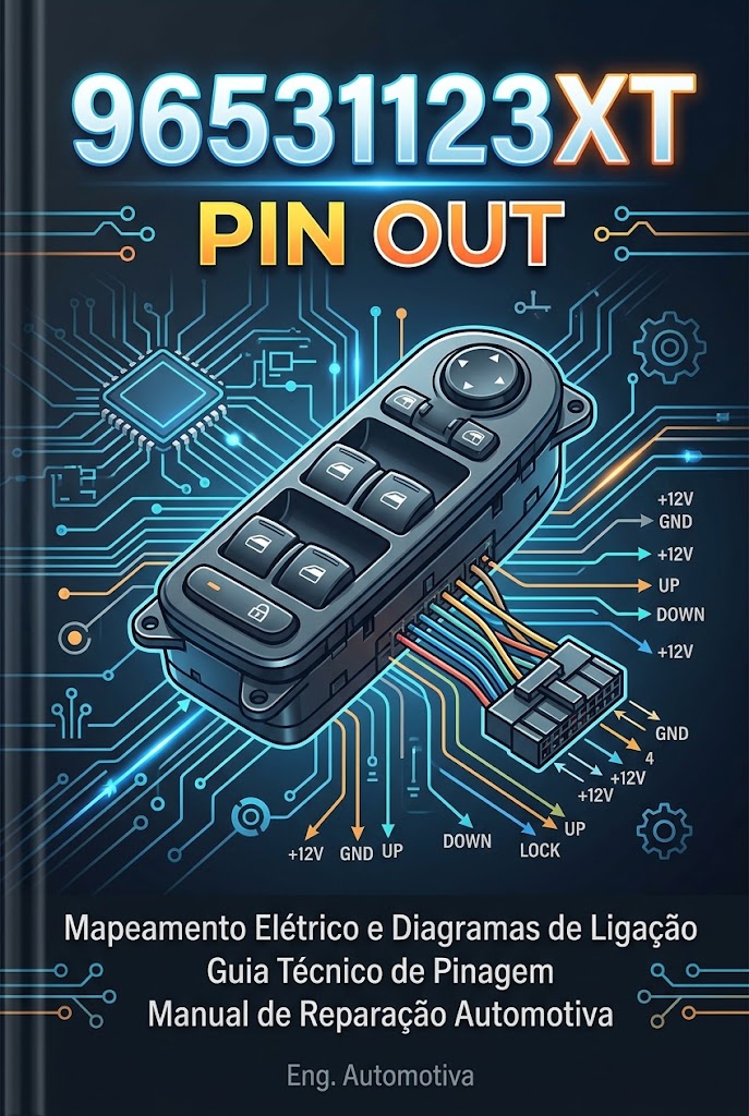 PINOUT – VIDRO ELÉTRICO - 96531123XT