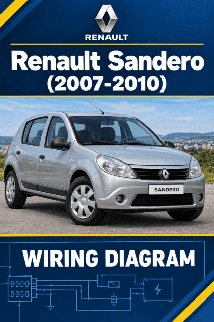 DIAGRAMA ELÉTRICO - Renault Sandero 2007-2010